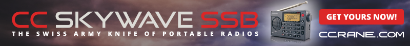 CC Skywave SSB AM, FM, Shortwave, Weather, VHF, Aviation and SSB Bands Portable Travel Radio