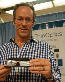 ThinOptics CEO David Westendorf (Techstination photo by L. Fishkin)