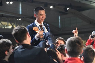 Intel International Science & Engineering Fair top prize winner Raymond Wang