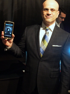 Lamborghini Mobile Director Leo Prozument (BootCamp photo by L. Fishkin)
