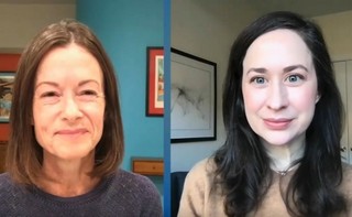 Amazon VP of Workforce Development Ardine Williams and Linked in Sr. Managing Editor Laura Lorenzetti