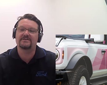 Ford's Ryan Christiansen with Bronco Desert Rising