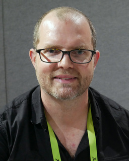Caavo CEO Andrew Einaudi (Techstination photo by L. Fishkin)