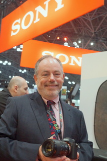 Sony's Mark Weir (BootCamp photo by L. Fishkin)