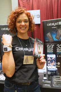 Catalyst's Chris Herbert (Techstination photo by L. Fishkin)