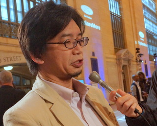 Sony Acoustic Engineer Goro Shiraishi (BootCamp photo by L. Fishkin)