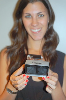 Caroline Ventola with Vitrima from Fantem Technologies (BootCamp photo)