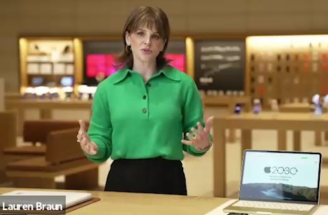 Apple's Lauren Braun