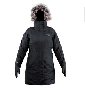 FNDN heated parka with built in heated gloves