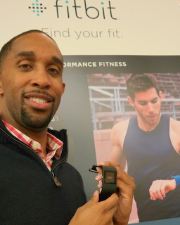 Fitbit's Daniel Shaw (BootCamp photo by L. Fishkin)