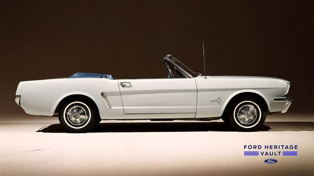 1965 Mustang from https://fordheritagevault.com