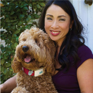 CEO Synette Tom with Kale