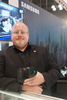 Samsung's Jay Kelbley (BootCamp photo by L. Fishkin)