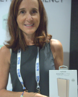 myCharge VP Julie Pickens (BootCamp photo by L. Fishkin)