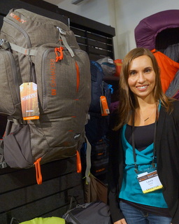 Kelty's Laura Sands (BootCamp photo by L. Fishkin)