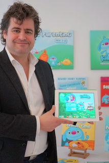 Kiddie-App CEO & Founder Jose Cabrera y Charro (BootCamp photo by L. Fishkin)