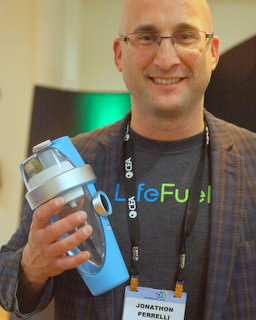 LifeFuels CEO Jonathon Perrelli (BootCamp photo by L. Fishkin)