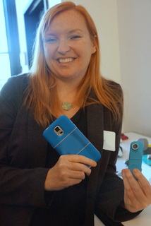 Logitech Sr. Global Brand Manager Storm Tussey (BootCamp photo by L. Fishkin)