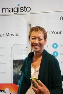 Magisto's Paula Batson (BootCamp photo by L. Fishkin)