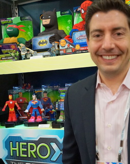 Wicked Cool Toys Co-President Jeremy Padawer (BootCamp photo by L. Fishkin)