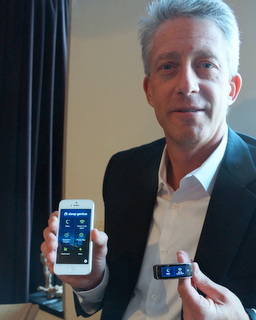 Sleep Genius CEO & Founder Colin House (BootCamp photo by L. Fishkin)