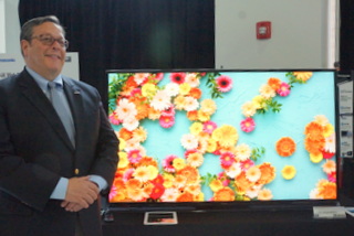 Panasonic VP Henry Hauser (BootCamp photo by L. Fishkin)