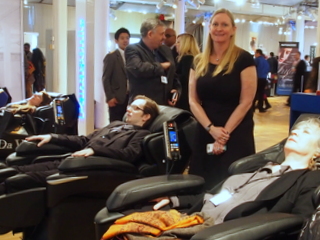 Panasonic's Lisa Knierim (BootCamp photo by L. Fishkin)