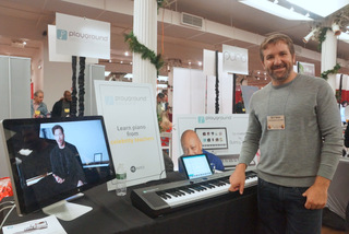 Playground Sessions CEO Chris Vance (Techstination photo by L. Fishkin)