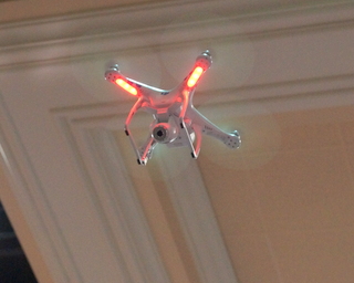 DJI's Phantom 2 Vision (BootCamp photo by L. Fishkin)