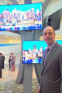 Samsung Electronics America President Tim Baxter (BootCamp photo by L. Fishkin)