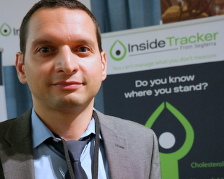 Inside Tracker CEO Rony Sellam (BootCamp photo by L. Fishkin)