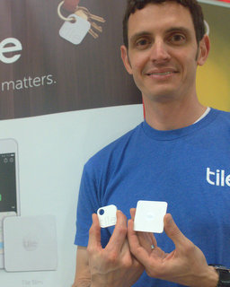 Tile's Brian Katzman (BootCamp photo by L. Fishkin)