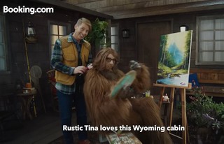 Booking.com Super Bowl commercial