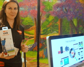 Game Golf VP Linda Glassel (BootCamp photo by L. Fishkin)