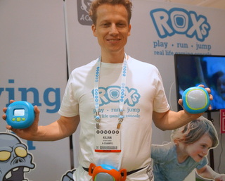 Kilian Saedel with Roxs (BootCamp photo by L. Fishkin)