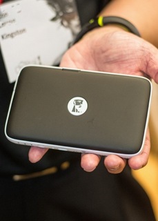 Kingston MobileLite Wireless 2nd gen (BootCamp photo by Jeff Grambs)