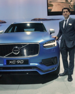 Volvo's Jim Nichols (BootCamp photo by L. Fishkin)