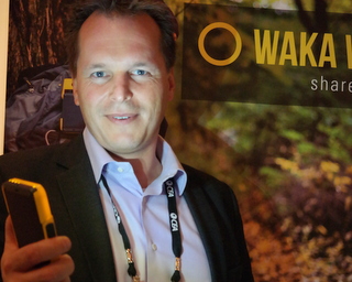 WakaWaka CEO Camille van Gestel (BootCamp photo by L. Fishkin)