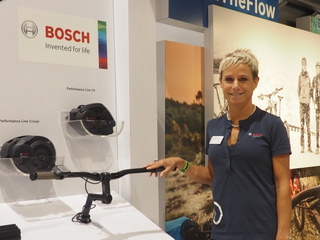 Bosch E-bike Systems GM Americas Claudia Wasko   (Techstination photo by L. Fishkin)