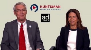 Dr. Mark Hyman Rapaport of the Huntsman Mental Health Institute & The Ad Council's Heidie Arthur