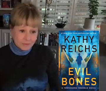 Author & forensic anthropologist Kathy Reichs