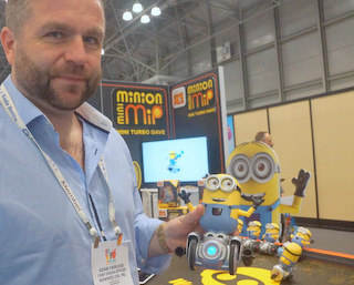 WowWee Chief Design Officer Adam Fairless (Techstination photo by L. Fishkin)